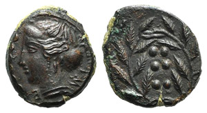Sicily, Himera, before 407 BC. Æ ... 