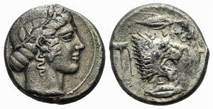 Sicily, Leontinoi, c. 460-450 BC. ... 