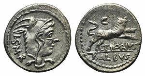 L. Thorius Balbus, Rome, 105 BC. ... 