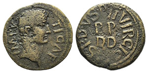 Tiberius (14-37). Zeugitania, ... 