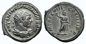 Caracalla (198-217). AR ... 