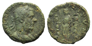 Macrinus (217-218). Æ As (22mm, ... 