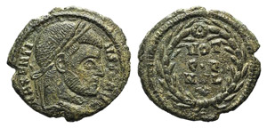 Maxentius (307-312). Æ Quarter ... 