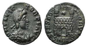 Flavius Victor (387-388). Æ ... 