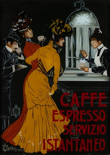 PUBBLICITA CAFFE ESPRESSOtarga ... 