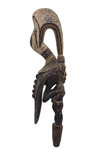 A PAPUA NEW GUINEA CARVED AND ... 