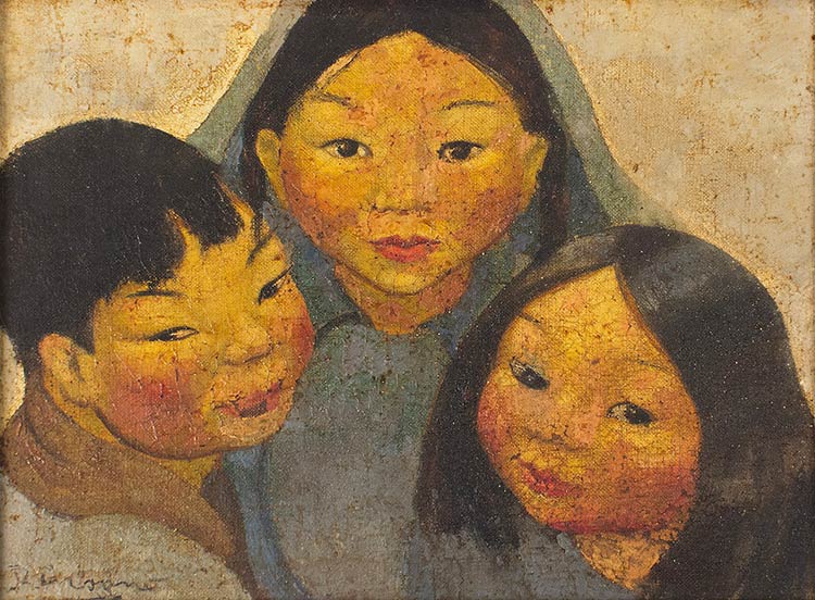 RINSONO

Tre bambini cinesi

Olio ... 