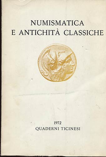 A.A.V.V. – Quaderni Ticinesi. ... 