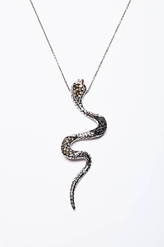 SNAKE PENDNT WITH BRILLIANTS  ... 