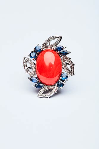 FLORAL PHANTASY RING  Handcrafted ... 