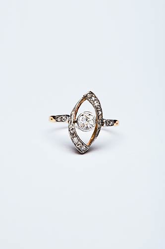 RING WITH DIAMONDS

Handcrafted  ... 