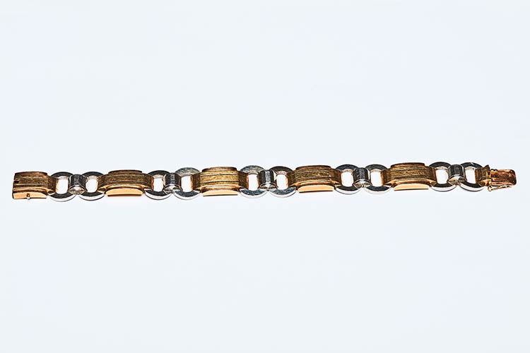 TWO-COLOR GOLD BRACELET FROM THE ... 