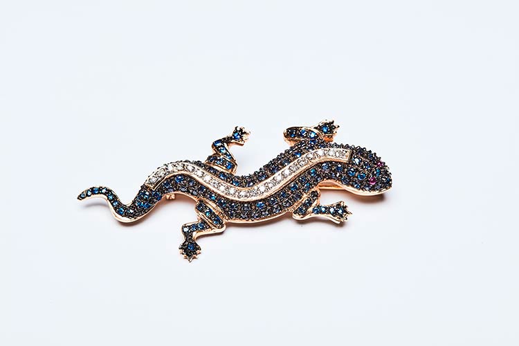 SALAMANDER BROOCH FROM THE 70s  ... 