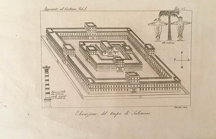 ANONYMOUS  Elevation of the Temple ... 