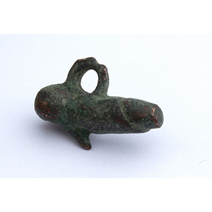 Bronze phallic amulet
1st century ... 