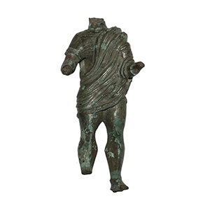 Roman male bronze statuette
2nd - ... 