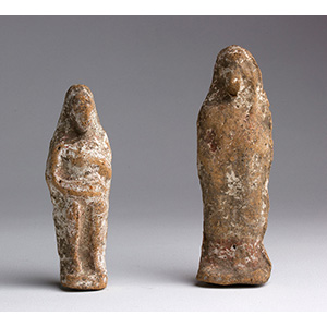 Two votive statuettes 
Magna ... 