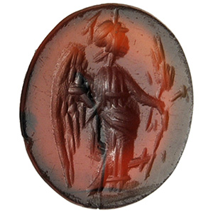 Carnelian with winged Victory ... 
