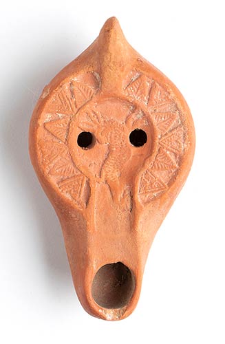Roman African Oil Lamp with ... 