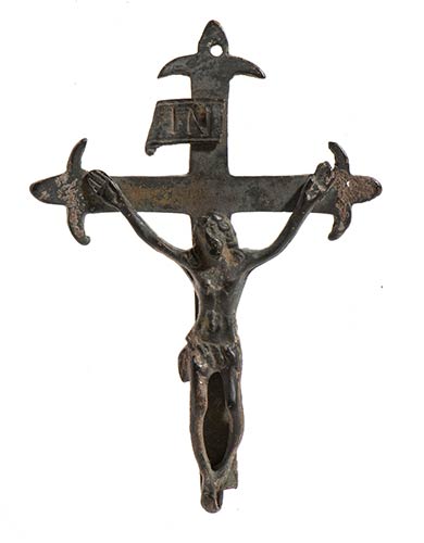 Bronze Crucifix, 16th - 18th ... 