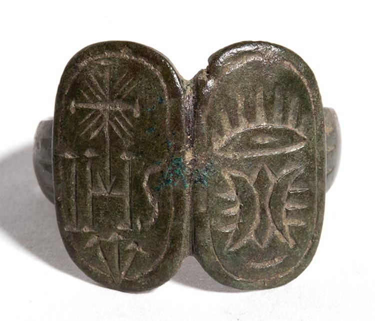 Paleochristian Bronze Ring, 3rd - ... 