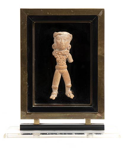 Terracotta Figure of a Sciaman, ... 