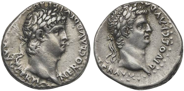 Nero with Divus Claudius (54-68). ... 