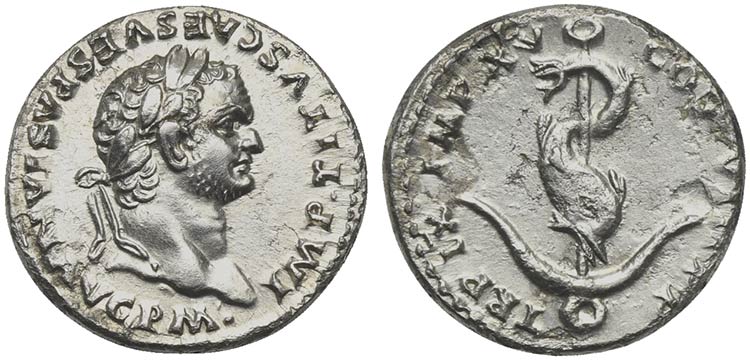 Titus (79-81), Denarius, Rome, 1 ... 