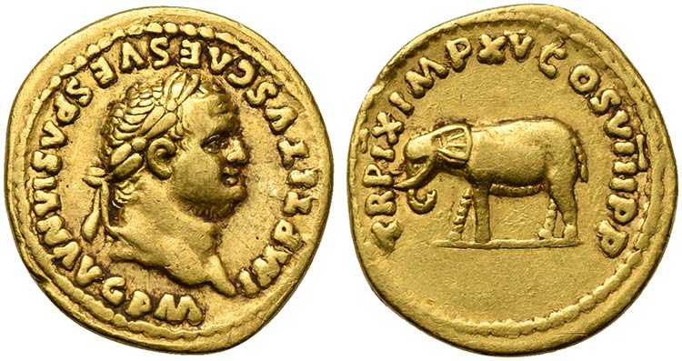 Titus (79-81), Aureus, Rome, AD ... 
