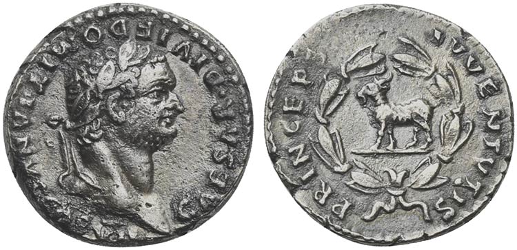 Domitian (Caesar, 69-81), ... 