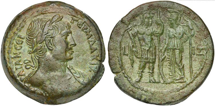 Trajan (98-117), Drachm, Egypt, ... 