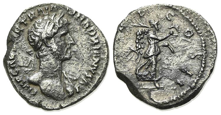 Hadrian (117-138), Quinarius, ... 