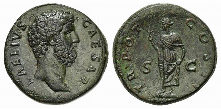 Aelius (Caesar, 136-138), ... 