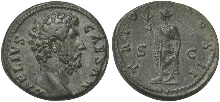 Aelius (Caesar, 136-138), As, ... 