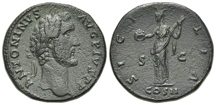 Antoninus Pius (138-161),  ... 