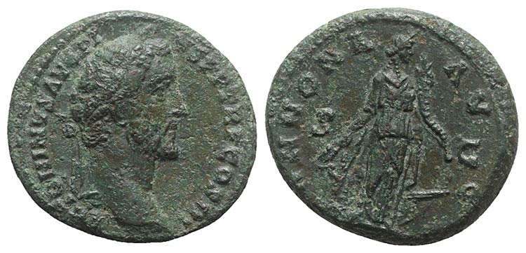 Antoninus Pius (138-161), As, ... 