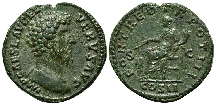 Lucius Verus (161-169), As, Rome, ... 