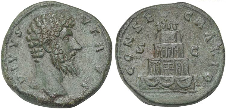 Divus Lucius Verus (died AD 169), ... 