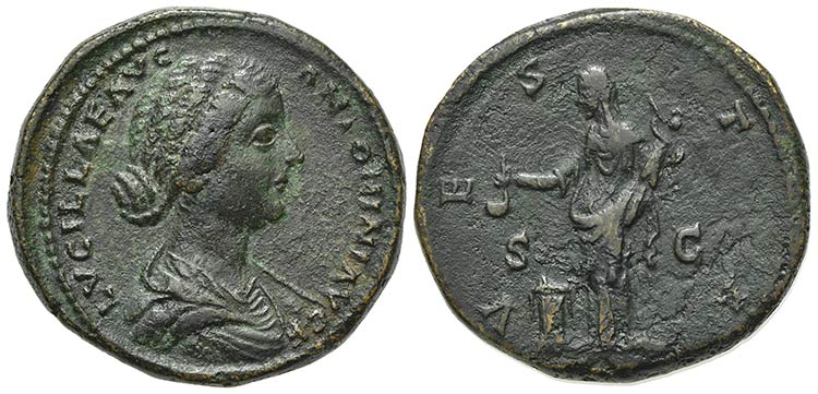 Lucilla (Augusta, 164-182), ... 