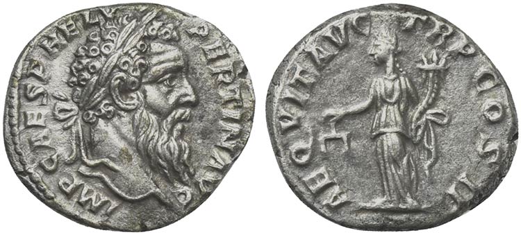 Pertinax (AD 193), Denarius, Rome. ... 