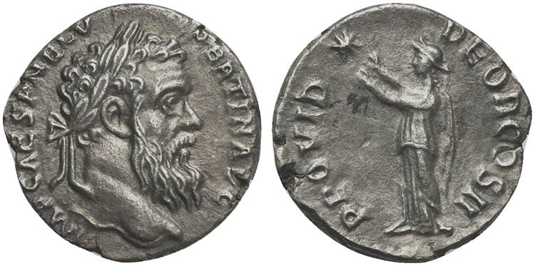 Pertinax (AD 193), Denarius, Rome. ... 