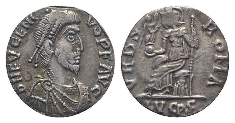 Eugenius (392-394), Siliqua, ... 