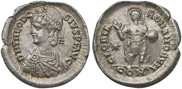 Theodosius II (408-450), light ... 