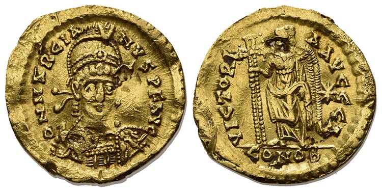 Marcian (450-457), Solidus, ... 