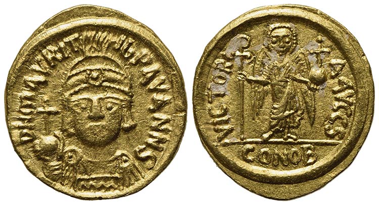 Maurice Tiberius (582-602); AV ... 