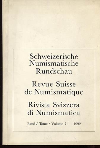 AA.VV.Revue  Suisse de ... 