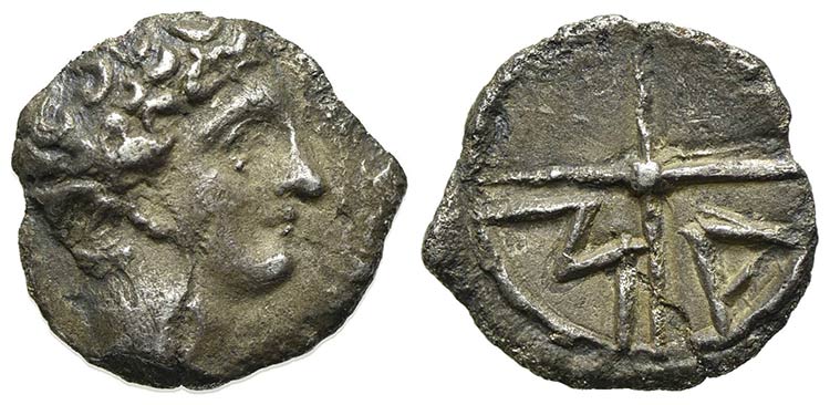 Gaul, Massalia, Obol, ca. 350-215 ... 