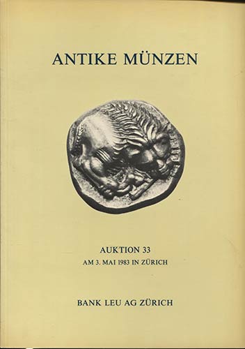 BANK LEU– Auction 33 Antike ... 