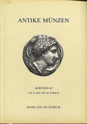 BANK LEU– Auktion 42. Antike ... 
