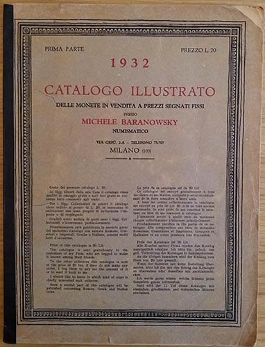 Baranowsky M. Catalogo illustrato ... 